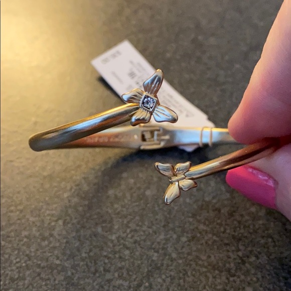 Lucky Brand Jewelry - NEW butterfly hinged bracelet